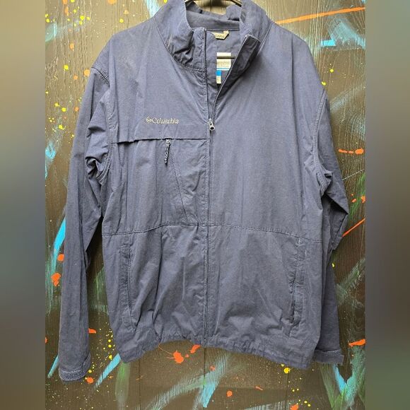 Mens XL Columbia Mesh Lined Jacket - Picture 1 of 5